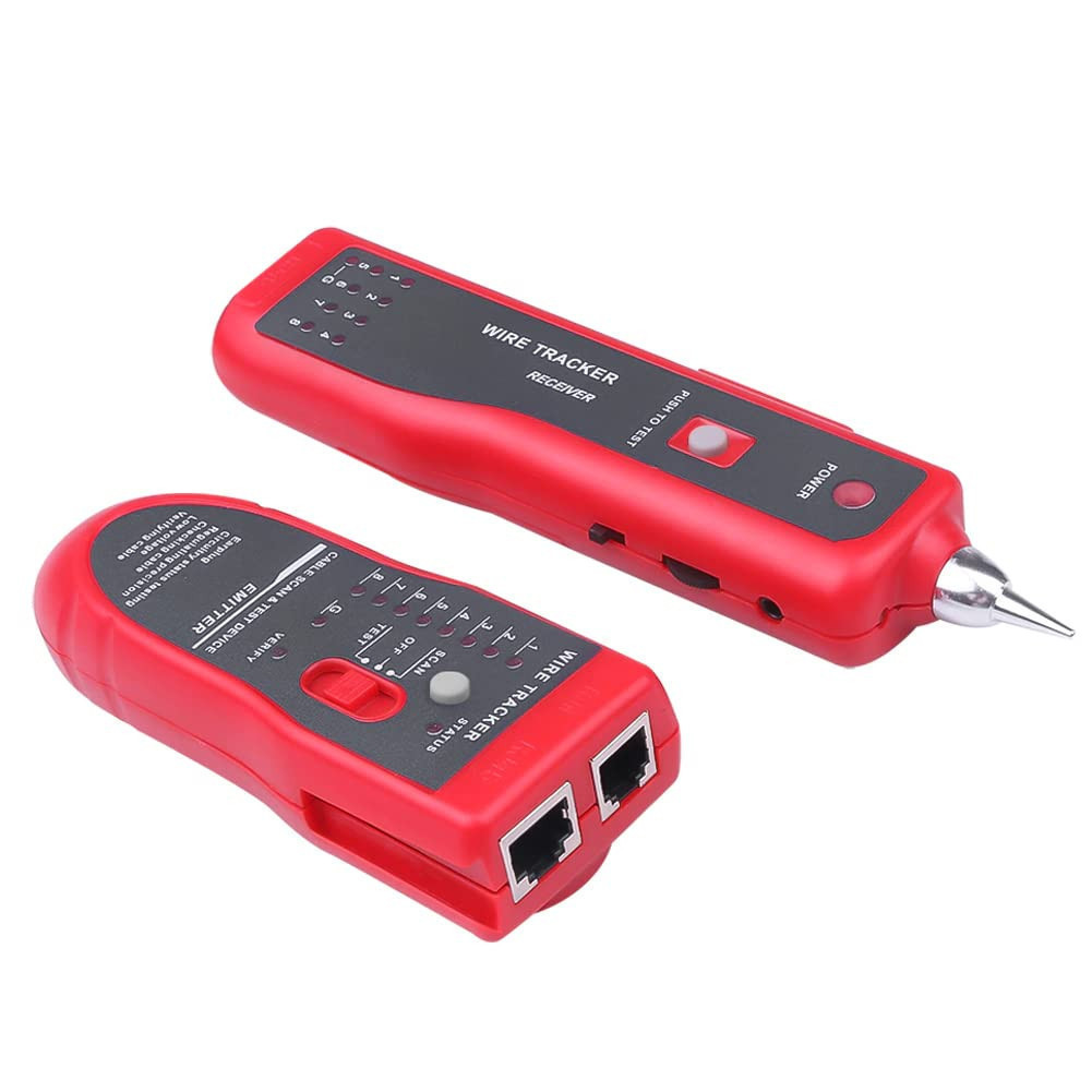 LAN Network Cable Tester Cat5 Cat6 RJ45 UTP STP Line Finder Telephone Wire Tracker Tracer Diagnose Tone Distance Cable Tester